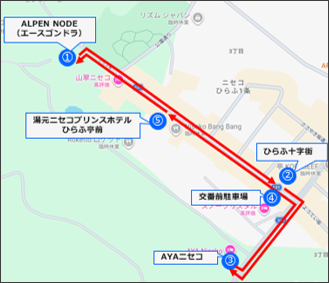 走行ルート