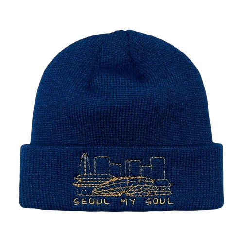 MASCOMPANY / SEOULMATE beanie - Blue&yen;7,150