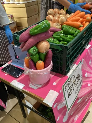 季節のお野菜バケツ盛り放題(過去の開催の様子)