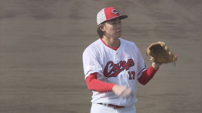 常廣羽也斗 投手（広島東洋カープ）