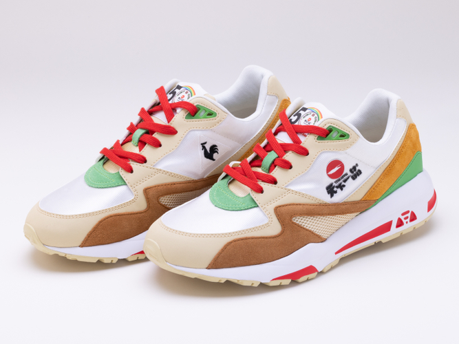 新デザイン『天下一品』&times;『le coq sportif』スニーカー 2