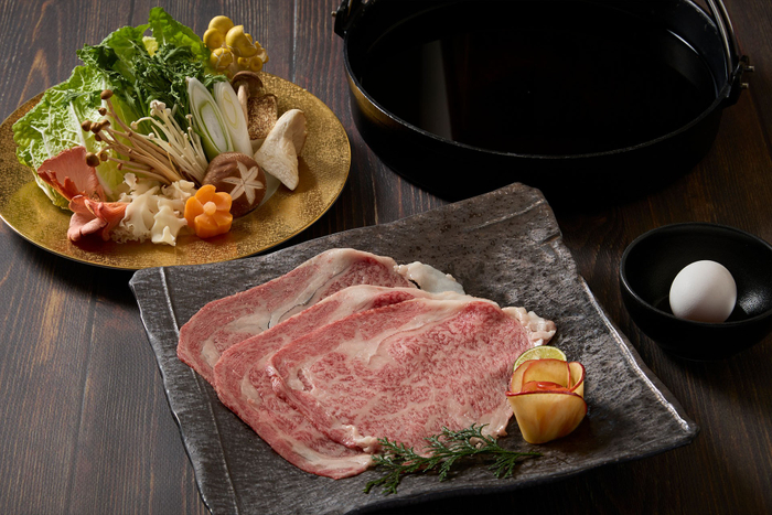 信州りんご和牛のすき鍋