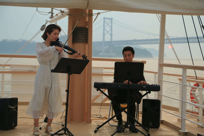 「音楽島-Music Island-」の船上コンサート 1