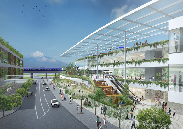「ゆめが丘駅」近くにオープン予定の大規模集客施設（イメージ）