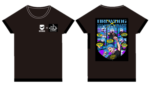 BREWDOG &times; MAN WITH A MISSION コラボTシャツ