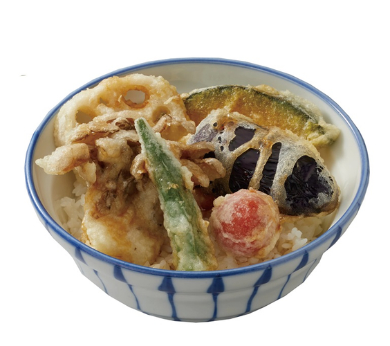野菜天丼
