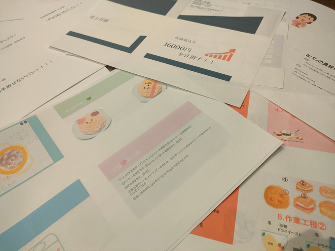 新作パンの企画書