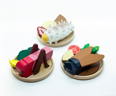 昆虫食おままごとセット/INSECTS COOKING TOYS