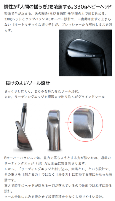広田ゴルフ ステルス・チッパー C-SOLID 歯落としグラインドソール