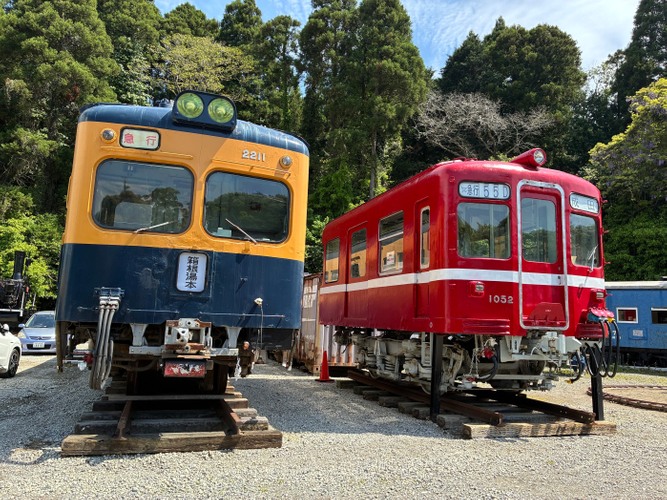 ポッポの丘の展示車両(小田急線・京急線)