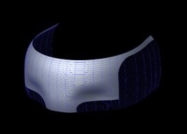 スカート部3D形状イメージ（拡大）