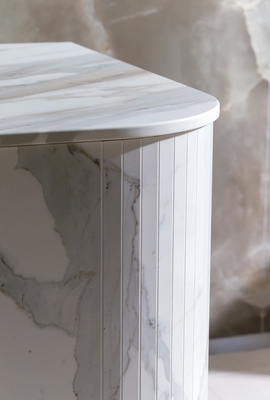 天板:4D CERAMICS CALACATTA AUREO 4D CASHEMERE(t=20mm)