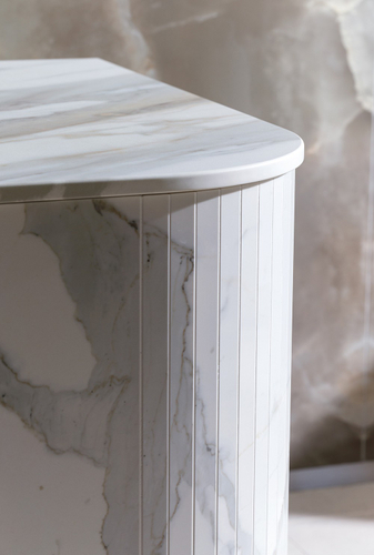 天板：4D CERAMICS CALACATTA AUREO 4D CASHEMERE（t=20mm）