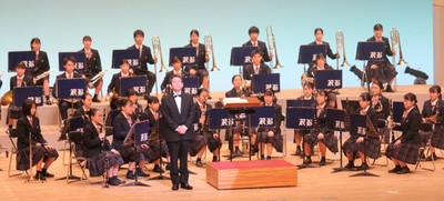 昨年の定期演奏会の様子