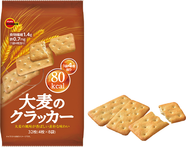 大麦のクラッカー