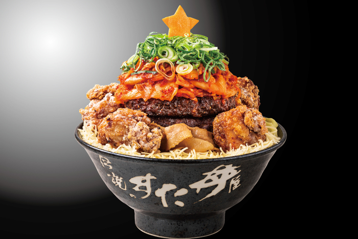 極楽 肉ニクにくツリーすた丼　1,690円(税込)