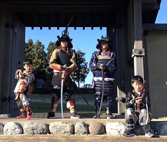 甲冑体験-日本文化体験プラン