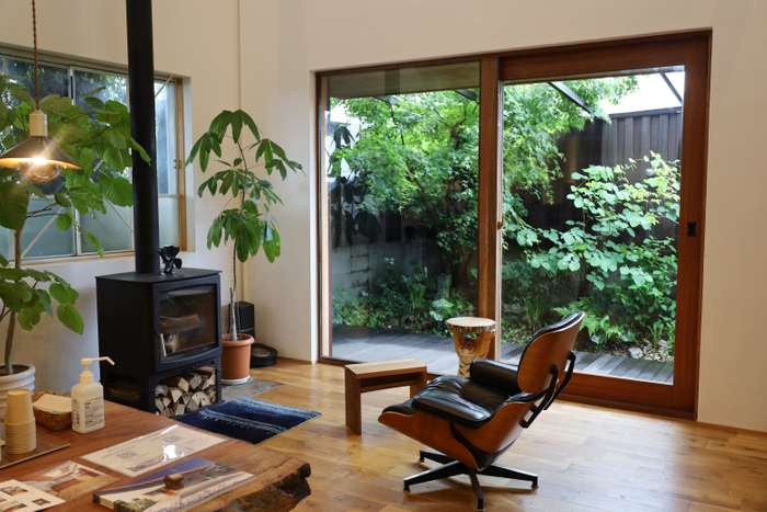 豊かな緑に囲まれた気持ちのいい空間でゆったり楽しんで。(前回開催の様子)