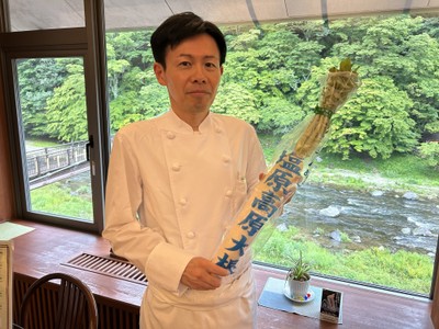 「レストラン洋燈（ランプ）」 原田シェフ