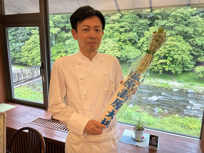 「レストラン洋燈（ランプ）」 原田シェフ