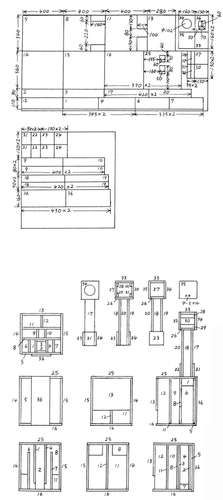 ▲	D-101S スーパースワン　図面