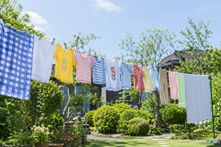 干し方ひとつで全然違う！夏の正しい洗濯物の干し方完全ガイド
