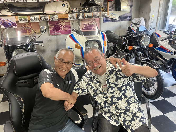 みし奈さんとレジェンドライダー・千石清一さん