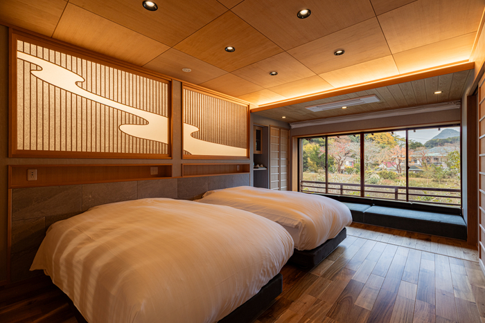 【メゾネット】露天風呂付スイート　ツイン