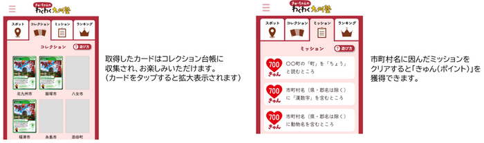 コレクション台帳、ミッション