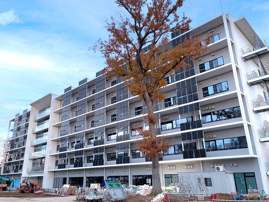 新校舎「9号館(創発棟、Emergence Hub)」