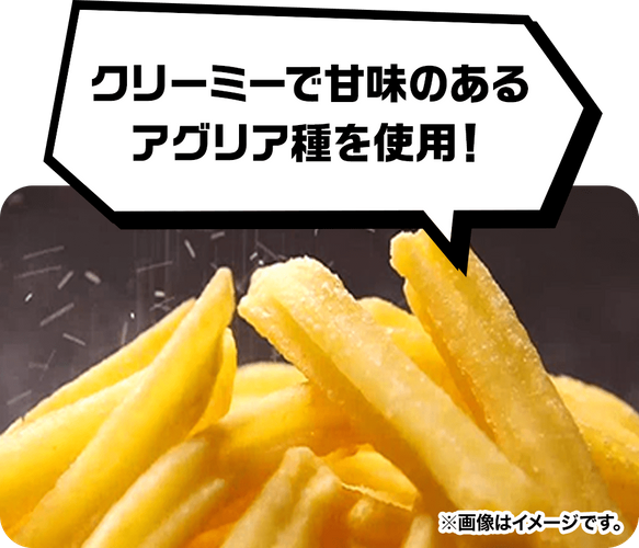 Ｘフライドポテト　販促画像