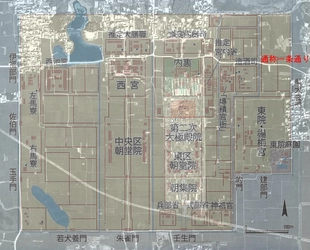平城宮の跡の面影