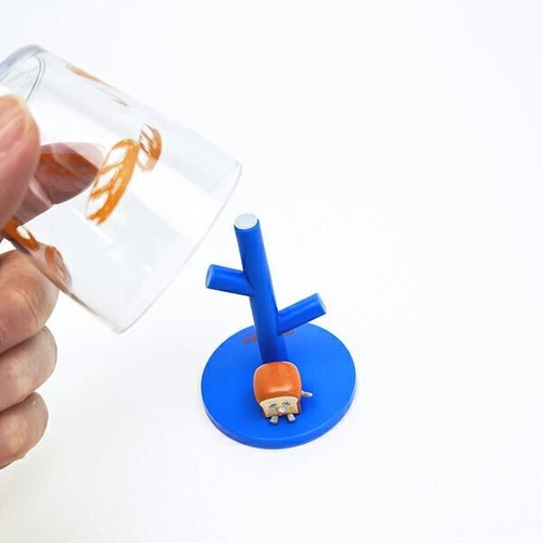 パンどろぼうのミニうがいコップとスタンド