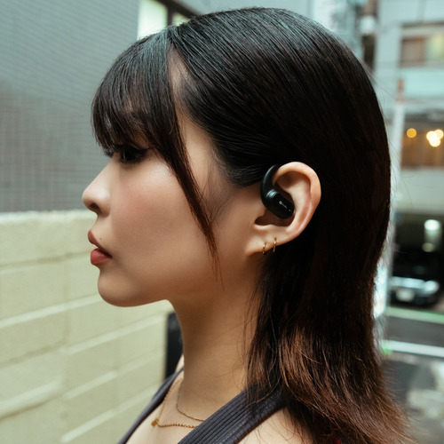 Open&divide;(ブラック)　装着イメージ