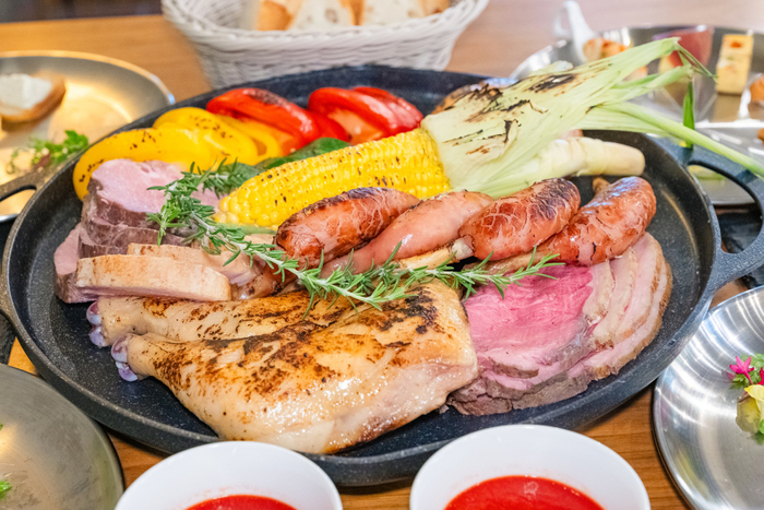 素材の旨味を引き出すBBQメニューをご用意