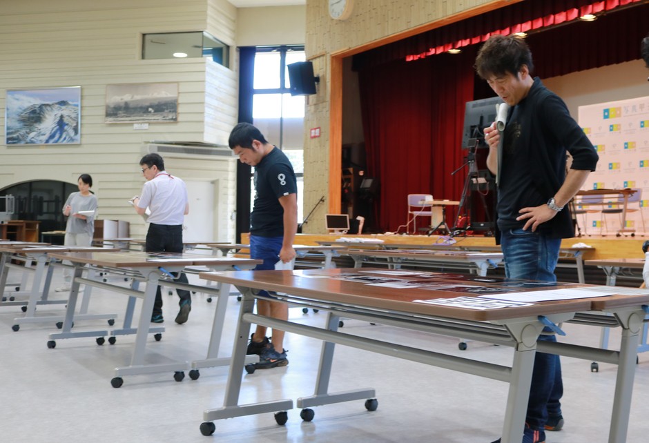 審査は東川町にて、ソーシャルディスタンスを保って実施されました