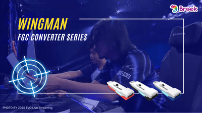 著名選手Kakeru氏がBrook FGCシリーズを使用して出場