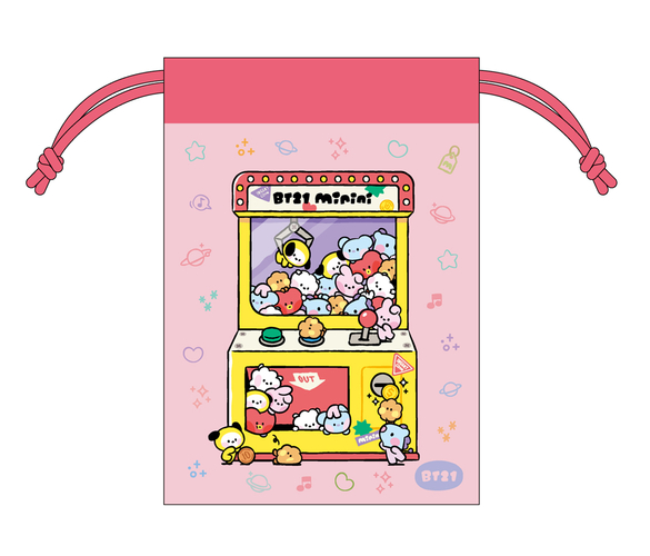 BT21 mininiマチ付きランチ巾着