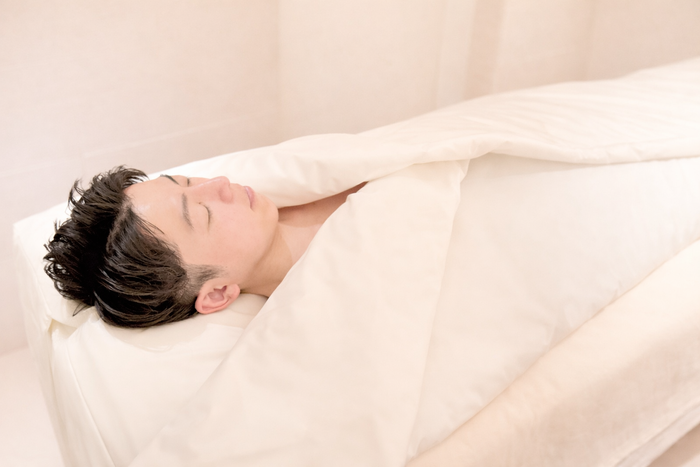 温泉全身パック