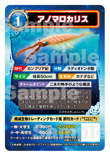 〈アノマロカリス〉