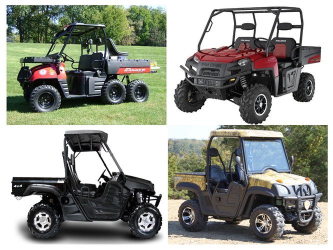 図.ユニバーサルミッションビークル（UTV）の製品画像