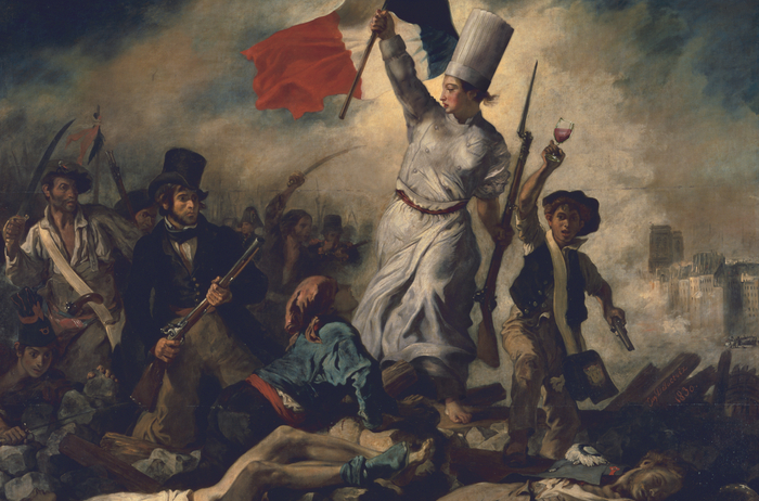 フランス革命の様子を表現した絵画 ©Photo RMN/H.Lewandowski/digital file by DNPartcom