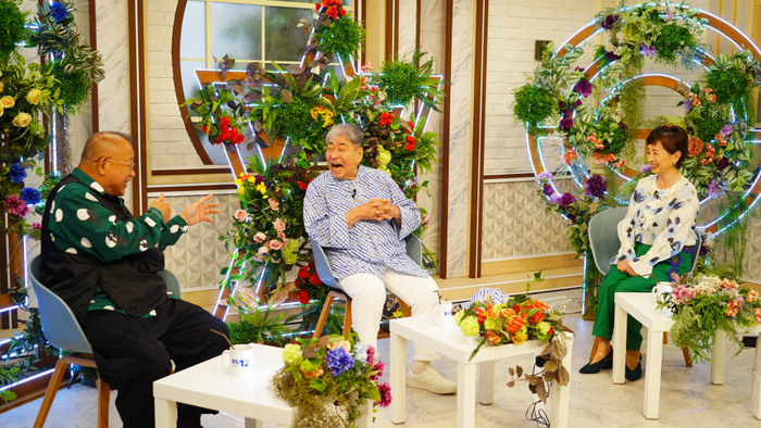 90歳と思えない毒蝮さんの話術に、スタジオは爆笑！