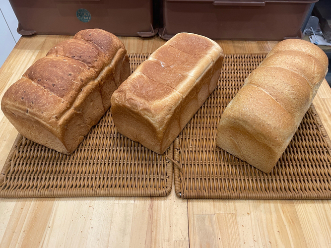 玄米、もちもち、全粒粉