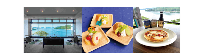 ラウンジカーボとメニューの一例