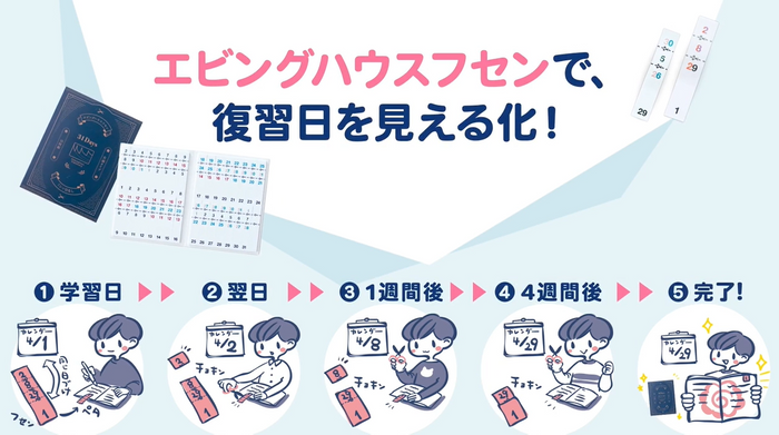 復習日を可視化