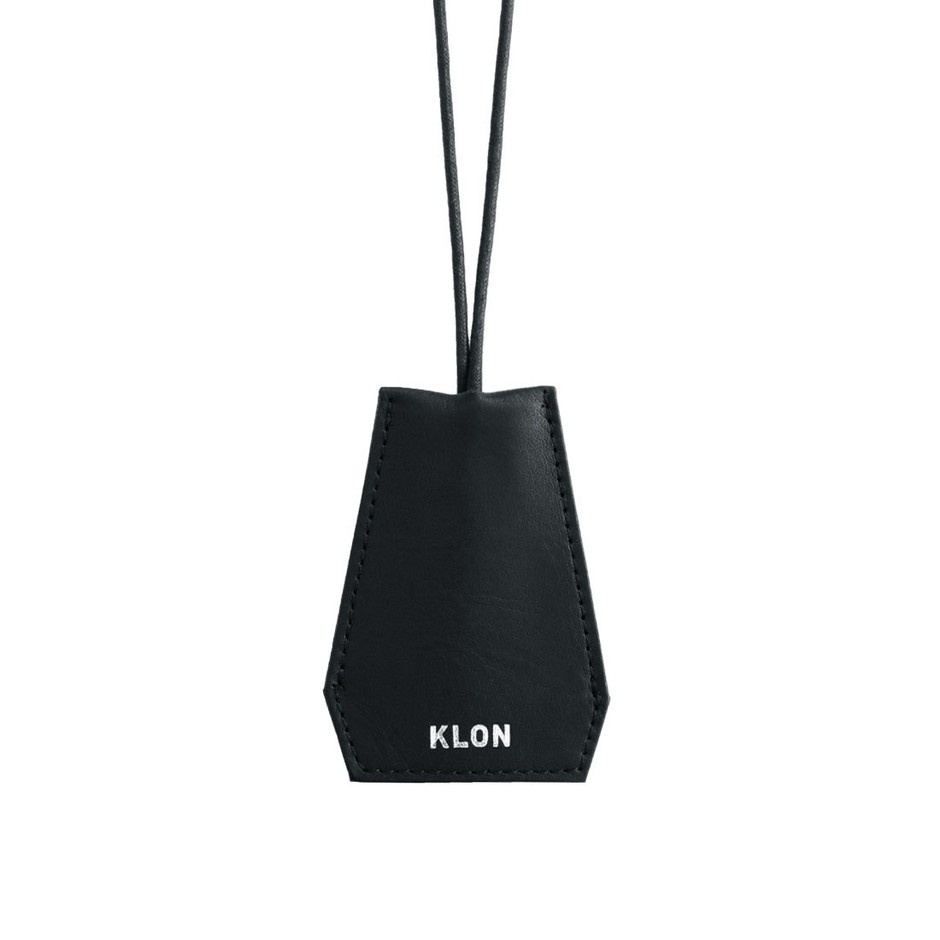 LEATHER CLOCHETTE BLACK 