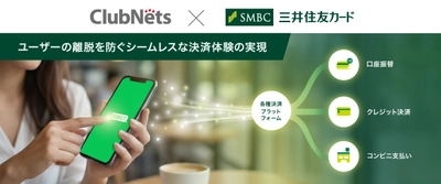 クラブネッツと三井住友カード、
LINE公式アカウント上での集金・決済DXで協業開始