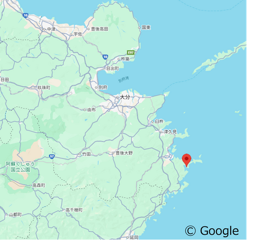 大分 佐伯養殖場（大分県佐伯市）にて実験中