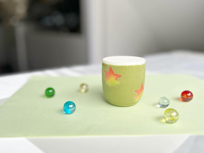 洛甘ぷりん＜抹茶＞